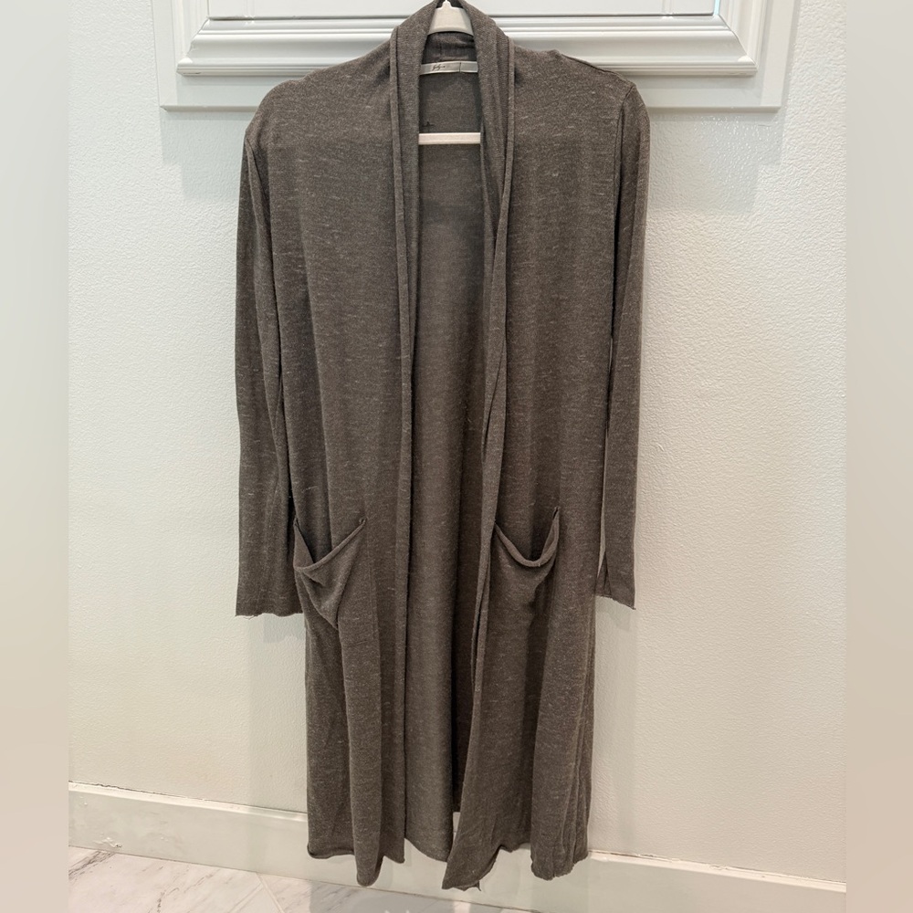 Gibson Brown Knit Cardigan